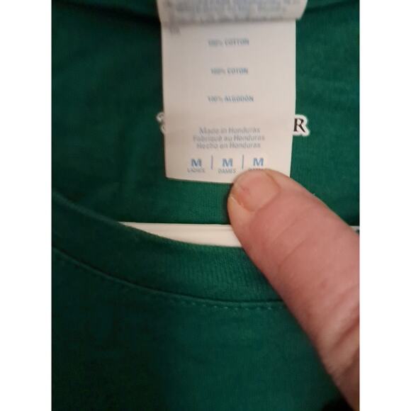 Port & company Green Tee Shirt Fan Favorite Womens Size Medium - Picture 4 of 6